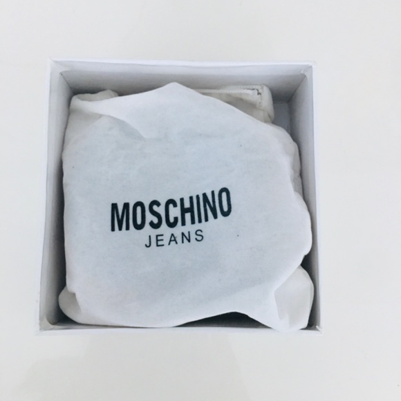 MOSCHINO JEANS BELT PINK PATENT LEATHER WOMEN SIZE-100 main image 8